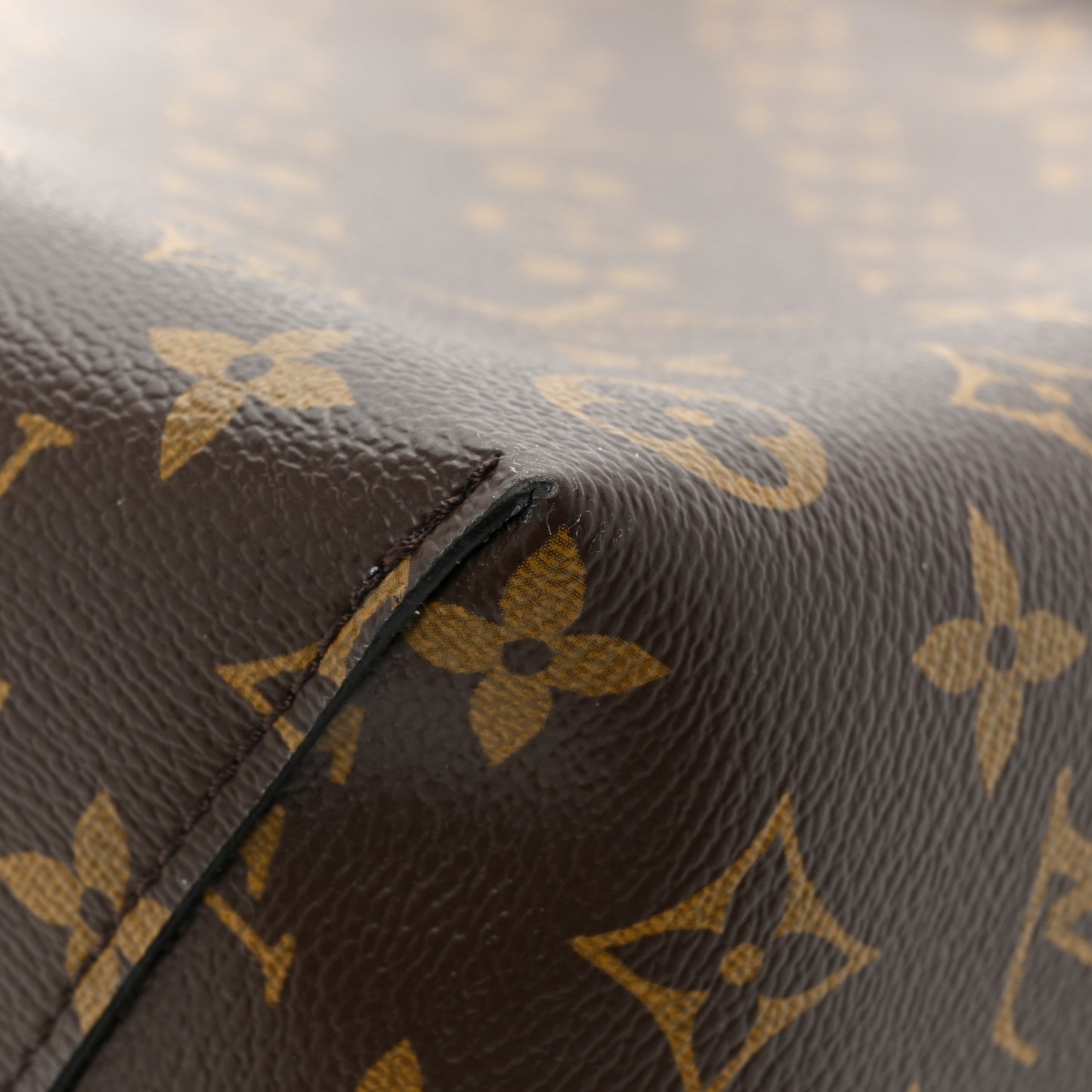 Monogram Flower Hobo Caramel