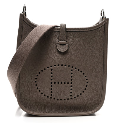 Hermes Taurillon Maurice Evelyne TPM Gris Asphalte 1 of 10