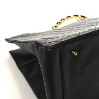 Chanel Lambskin Quilted Timeless CC Tote Black 12 of 14