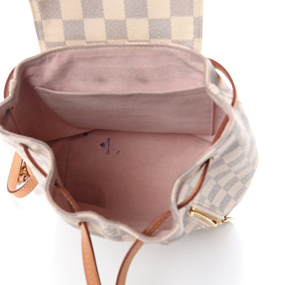 Louis Vuitton Damier Azur Sperone BB Backpack 4 of 8
