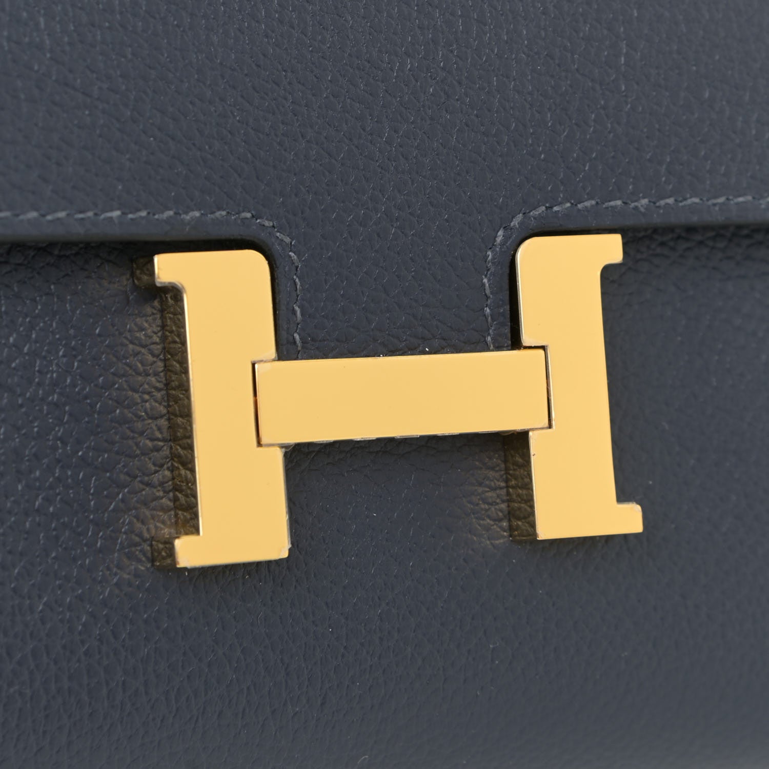 Hermes Evercolor Constance Wallet To Go Bleu Nuit 8 of 9