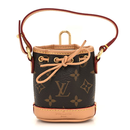 Louis Vuitton Monogram Micro Noe Bag Charm Key Ring 1 of 8