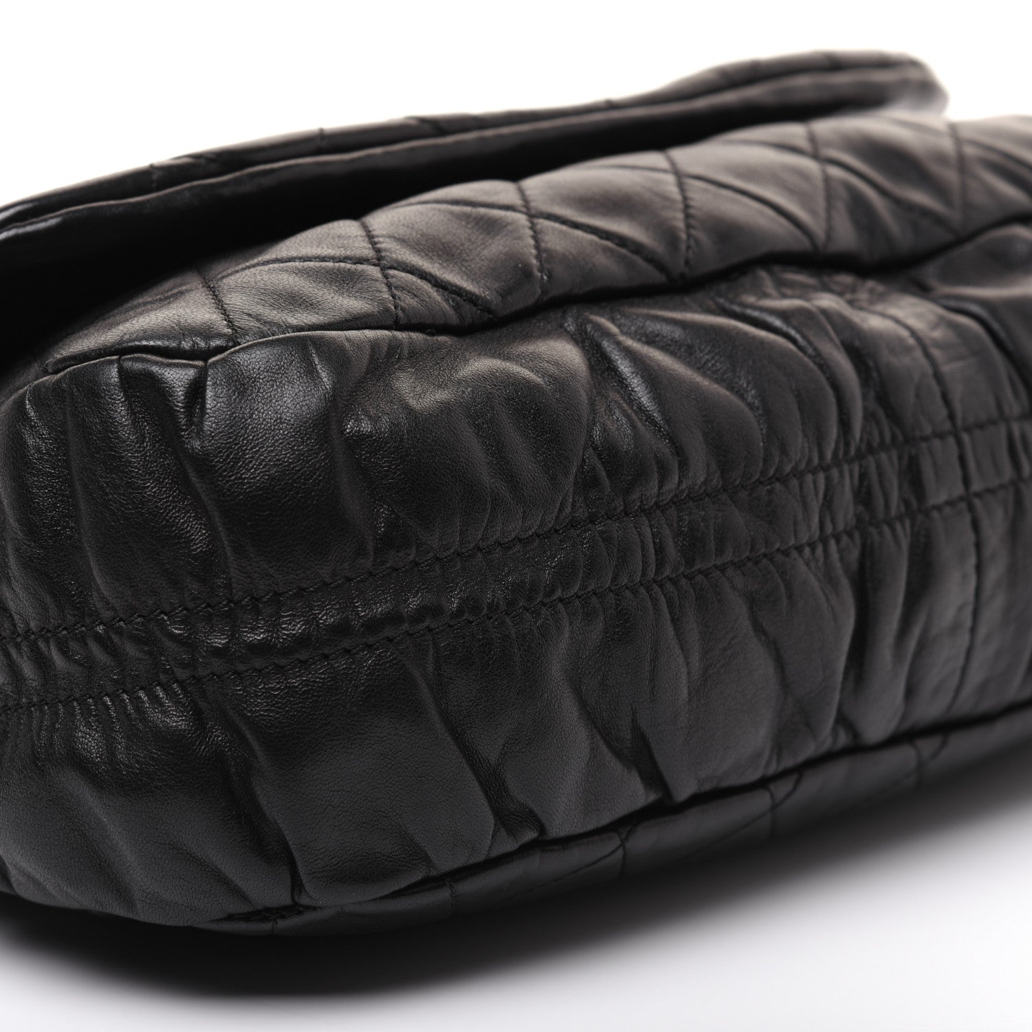 Chanel Lambskin Quilted Small Sharpei Flap Black 6 of 22
