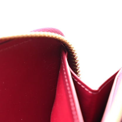 Louis Vuitton Vernis Zippy Wallet Rose Indien 7 of 8