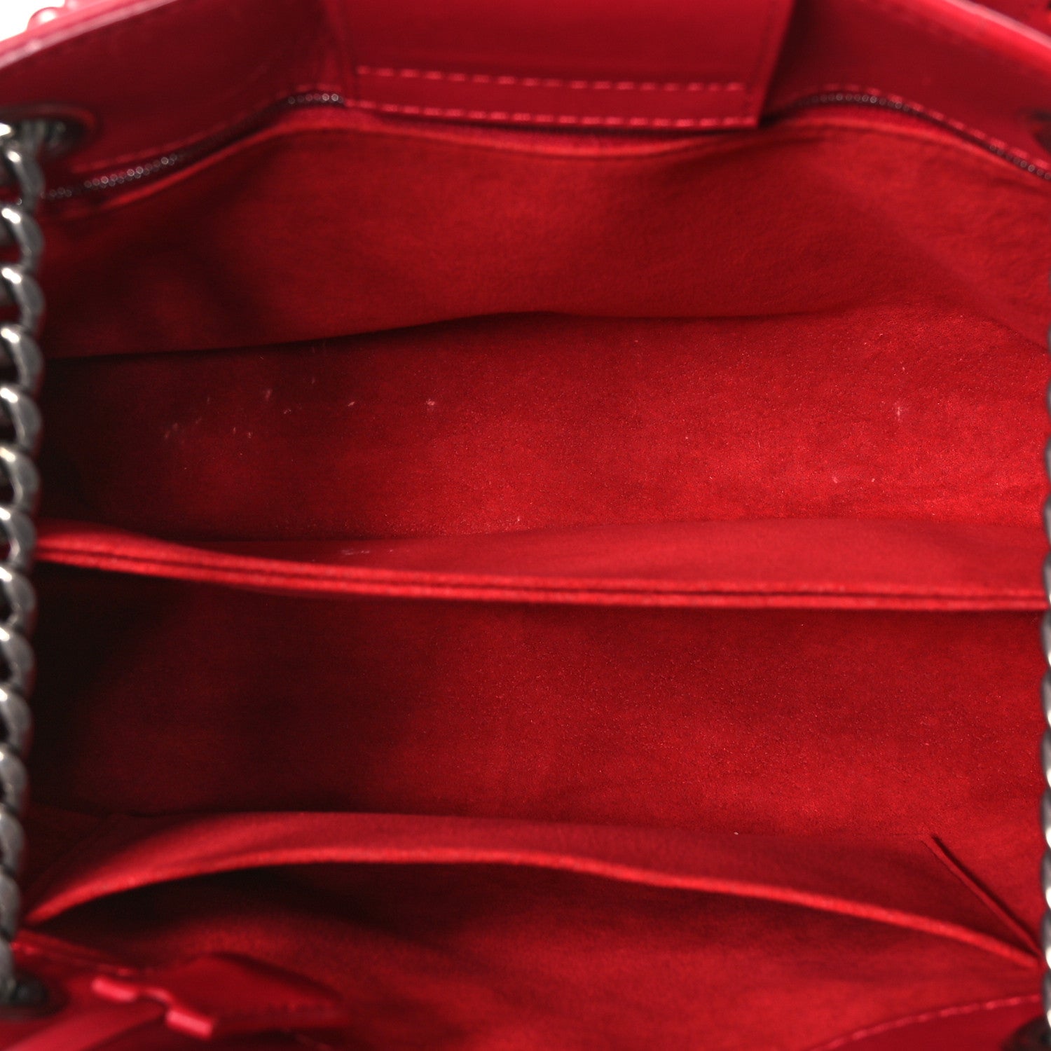 Louis Vuitton Calfskin New Wave Chain Tote Ecarlate 4 of 9