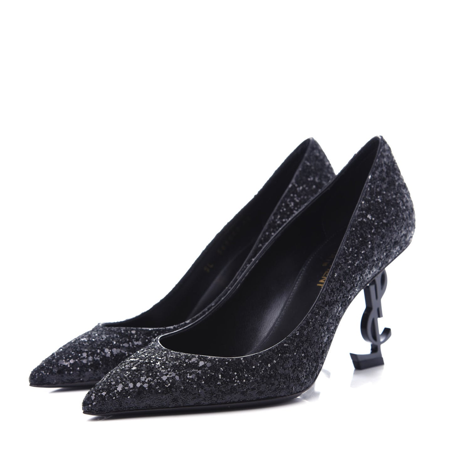 Glitter Opyum 100 Pumps 36 Black