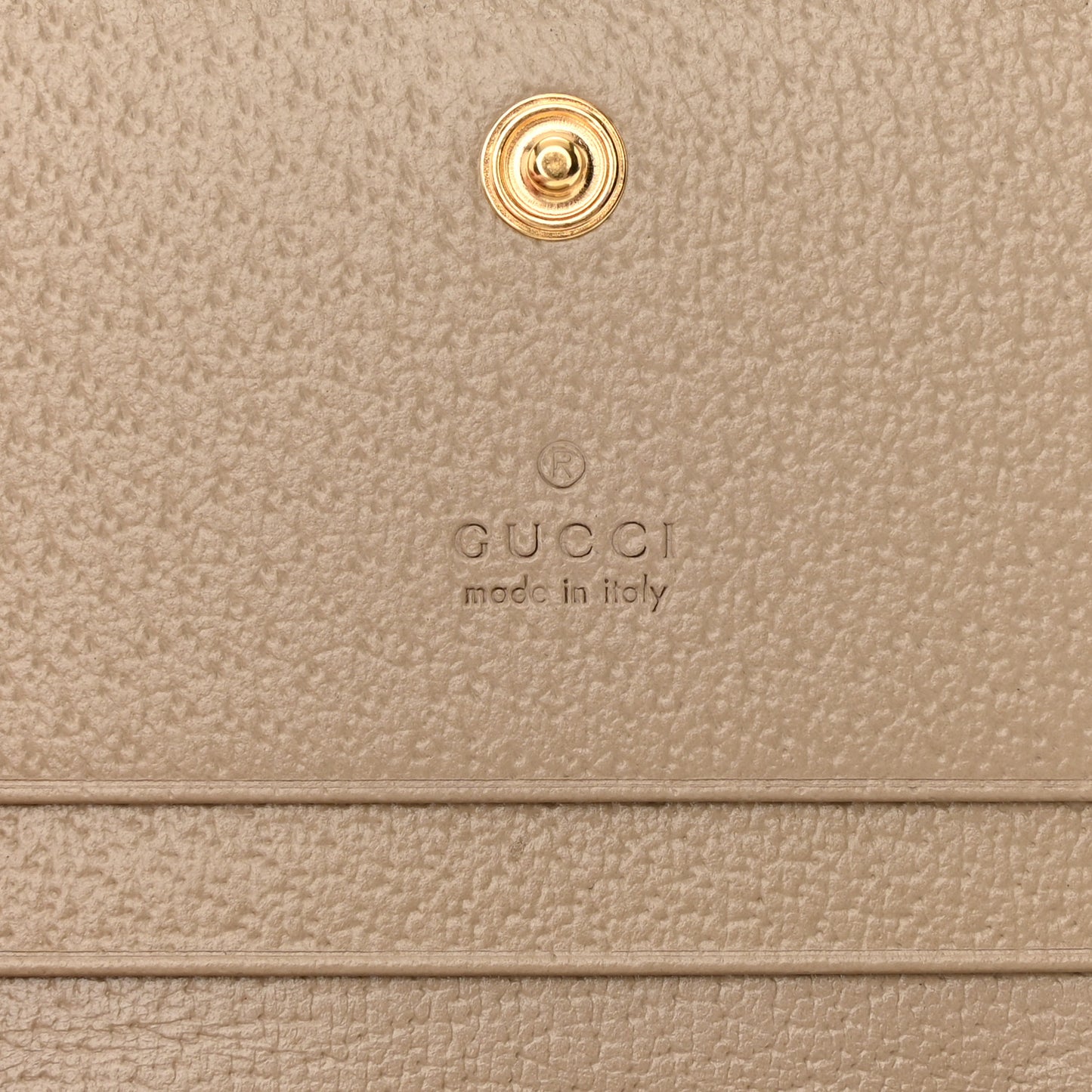 GG Supreme Monogram Textured Dollar Calfskin Web Ophidia Card Case Beige Mystic White Oatmeal