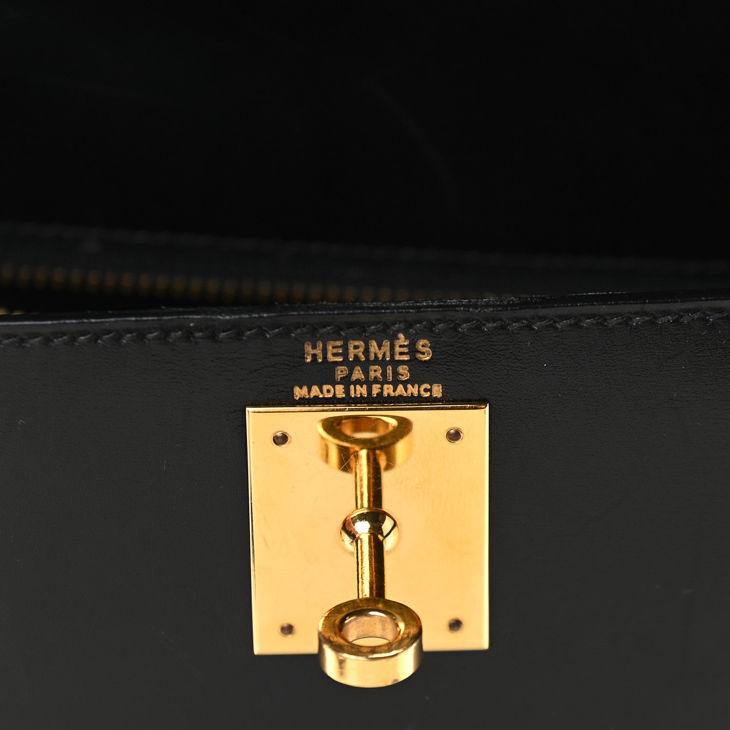 Hermes Box Kelly Sellier 28 Black 5 of 14