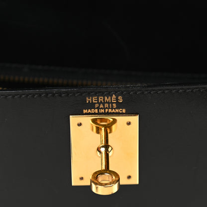 Hermes Box Kelly Sellier 28 Black 5 of 14