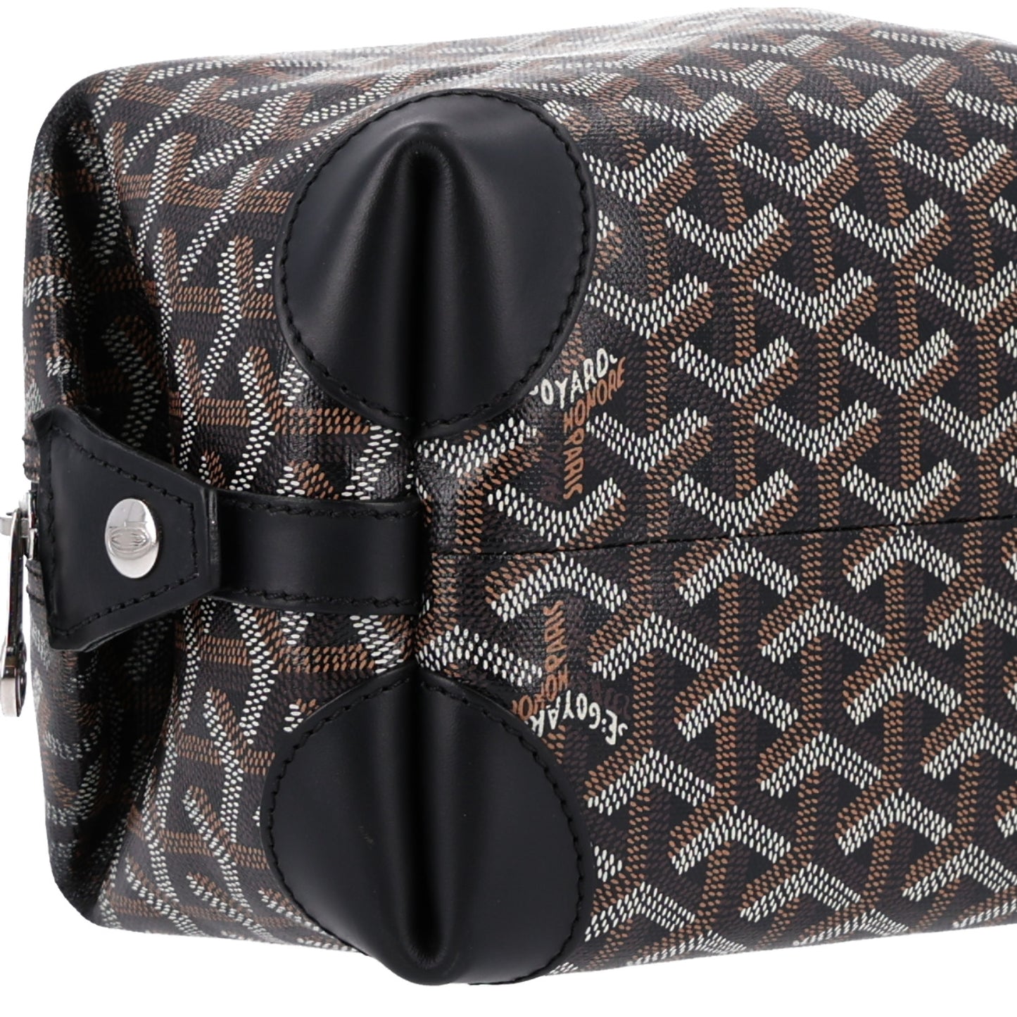 Goyardine Boeing 25 Trousse de Toilette Black