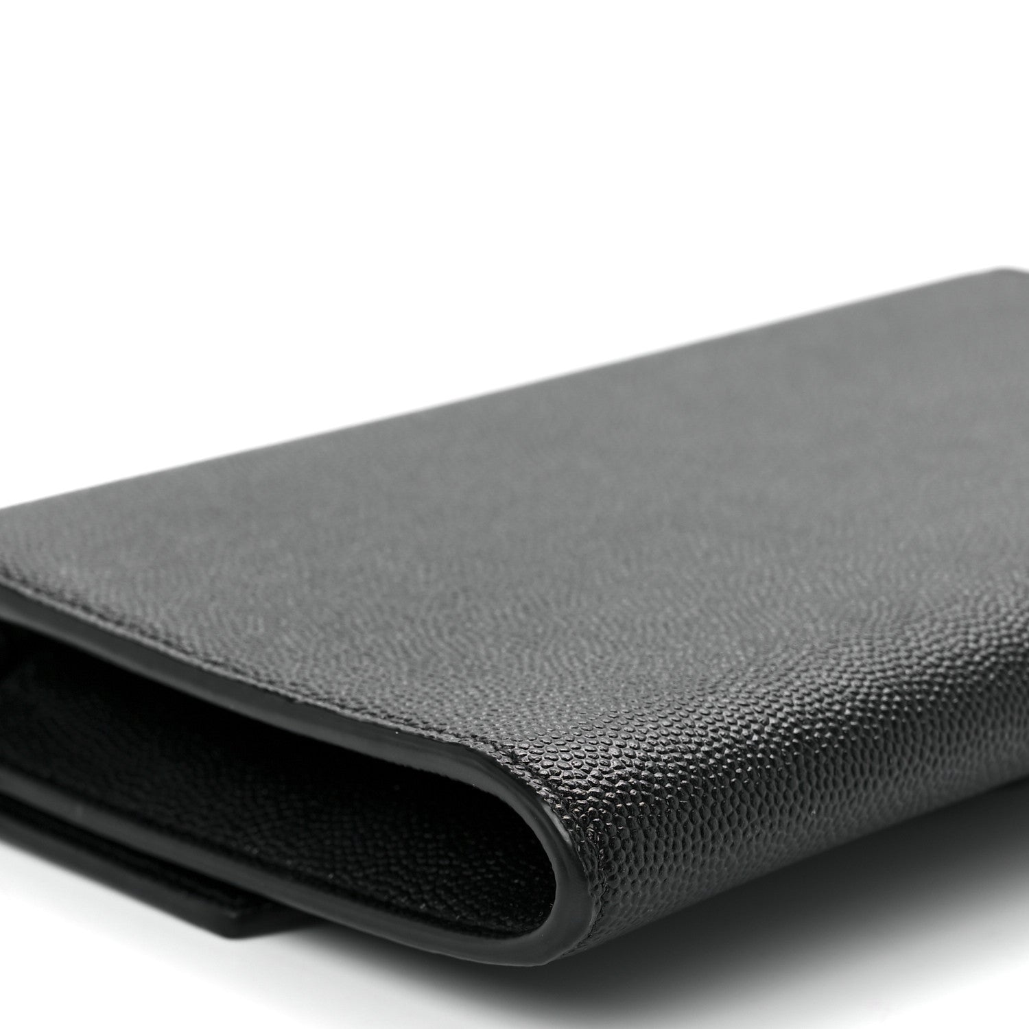 Saint Laurent Grain De Poudre Uptown Chain Wallet Black 12 of 13