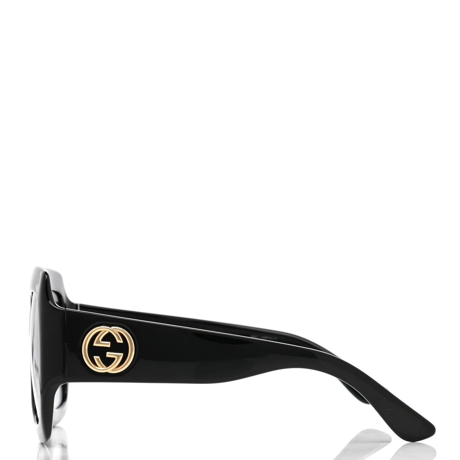 Gucci Acetate Square Frame Sunglasses GG0053S Black 3 of 8
