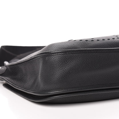 Hermes Taurillon Clemence Evelyne III GM Black 11 of 12