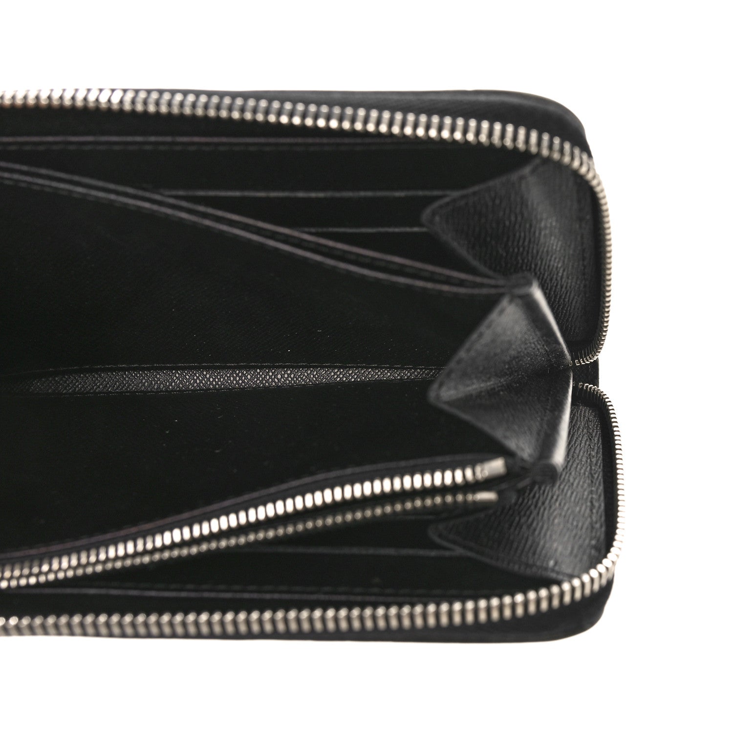 Louis Vuitton Epi Zippy Wallet Black 5 of 8