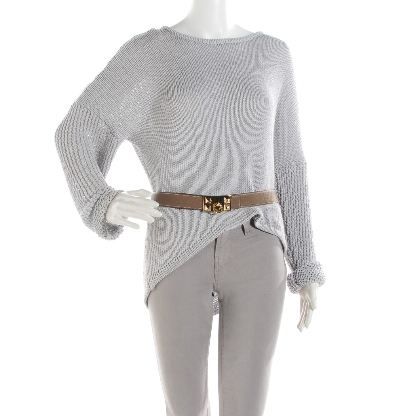 Box Togo 32mm Collier De Chien CDC Belt 85 Black Etoupe