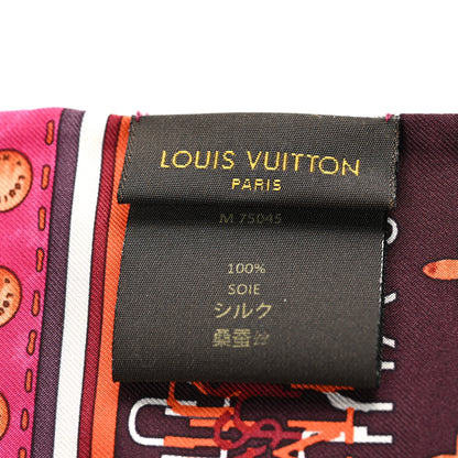 Louis Vuitton Silk Monogram Map Bandeau Orient 3 of 3