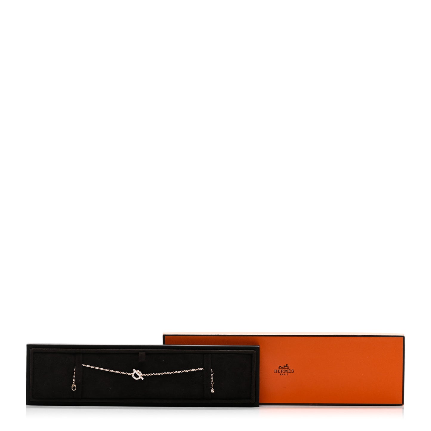 18K Rose Gold Diamond Finesse Bracelet LG