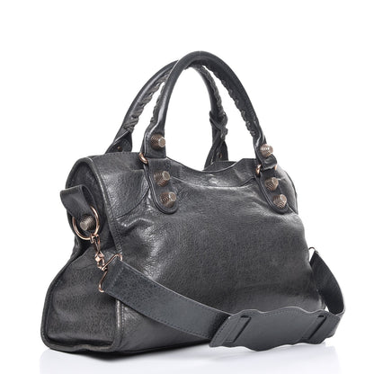 Balenciaga Agneau Giant 21 Rose Gold Hardware City Anthracite 5 of 16
