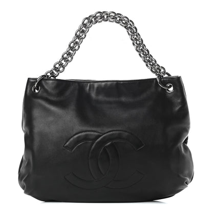 Chanel Lambskin Soft and Chain Small Hobo Black 1 of 11