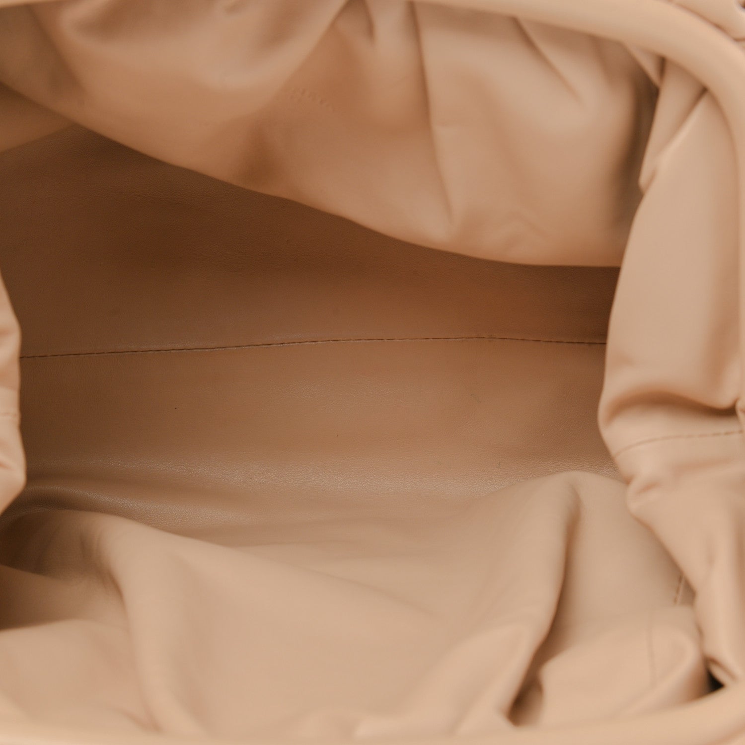 Bottega Veneta Smooth Butter Calf The Pouch Oversized Clutch Nude 5 of 9
