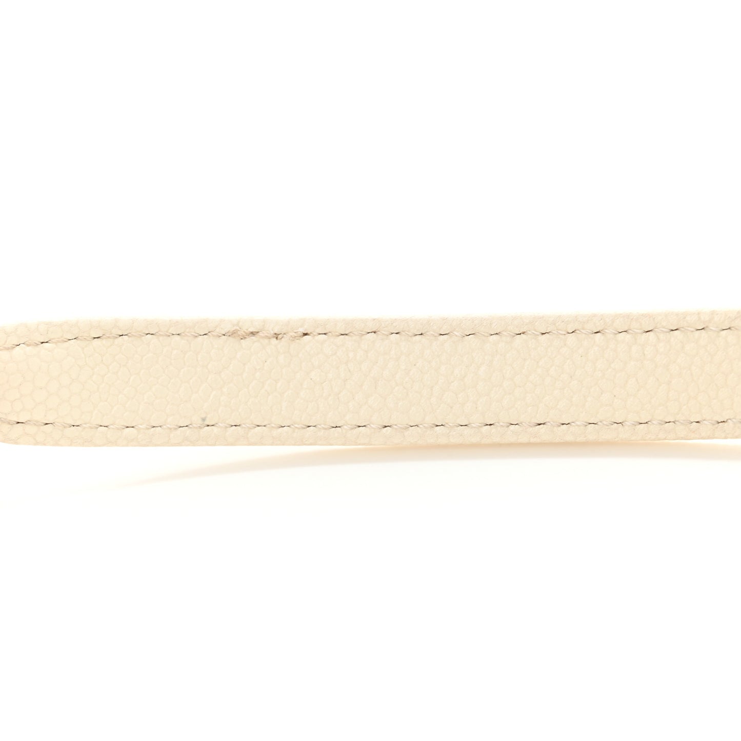 Shiny Caviar Quilted Small Chain Melody Flap White