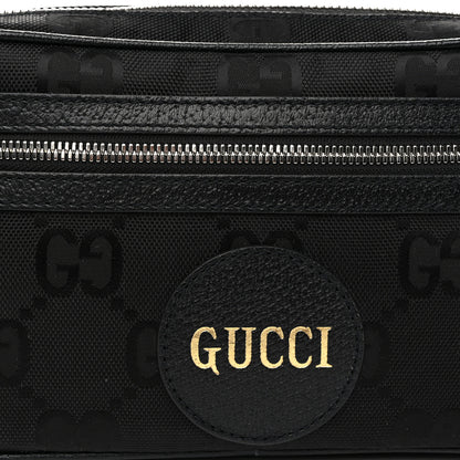 Gucci Econyl Nylon Monogram Off The Grid Belt Bag Black 8 of 11