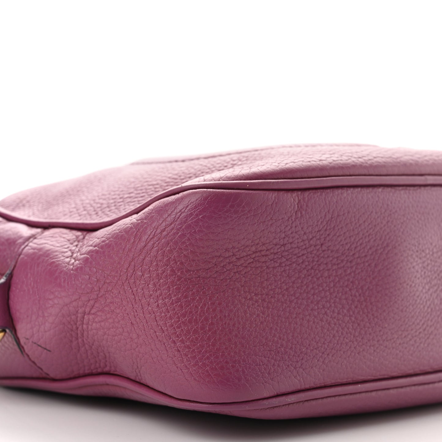 Pebbled Calfskin Small Soho Disco Bag Peonia Flower
