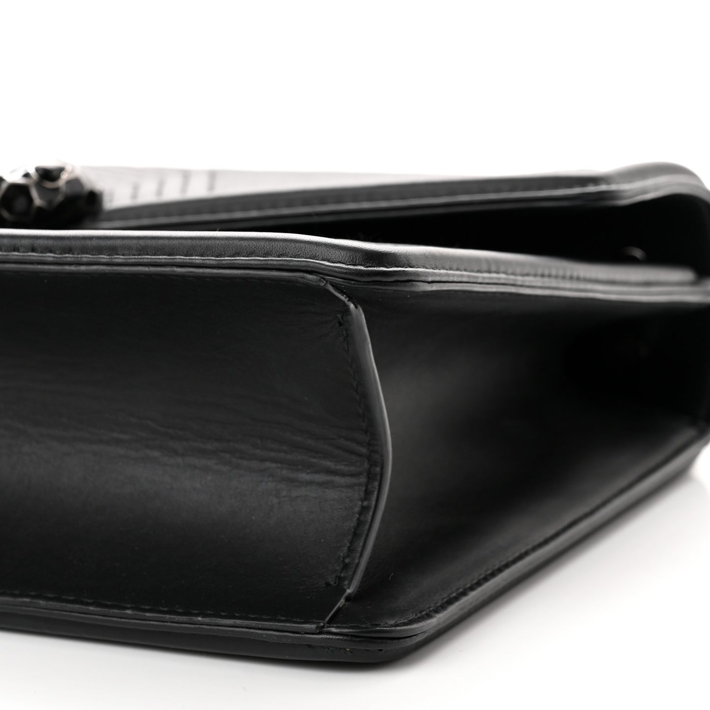 Quilted Nappa Smooth Calfskin Serpenti Forever Diamond Blast Shoulder Bag Black