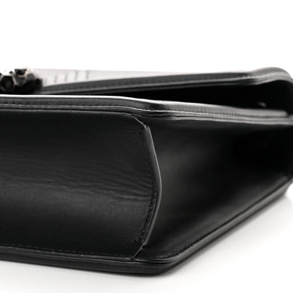 Bulgari Quilted Nappa Smooth Calfskin Serpenti Forever Diamond Blast Shoulder Bag Black 8 of 8
