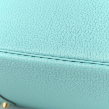 Hermes Togo Birkin 35 Bleu Atoll 10 of 15