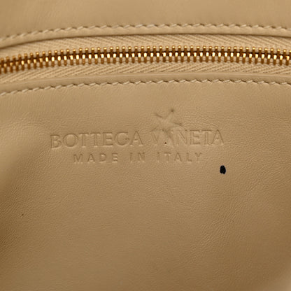 Bottega Veneta Patent Maxi Intrecciato Cassette Crossbody Bag Beige 6 of 11