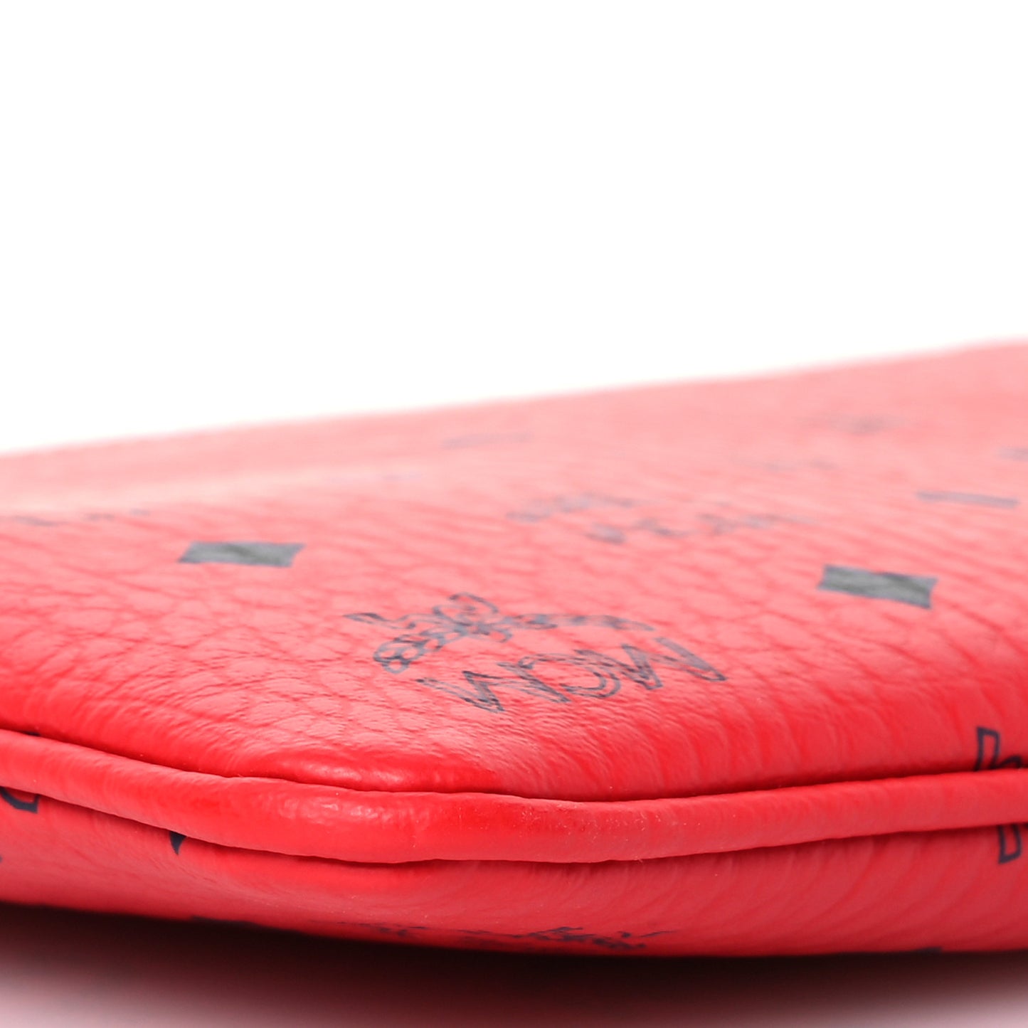 Visetos Medium Crossbody Pouch Ruby Red