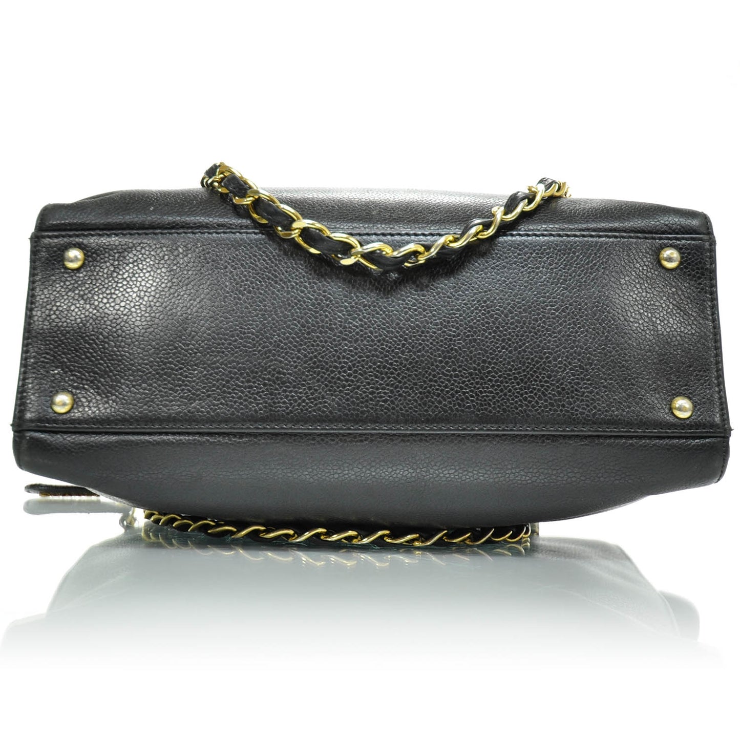 Caviar Shopper Tote Black