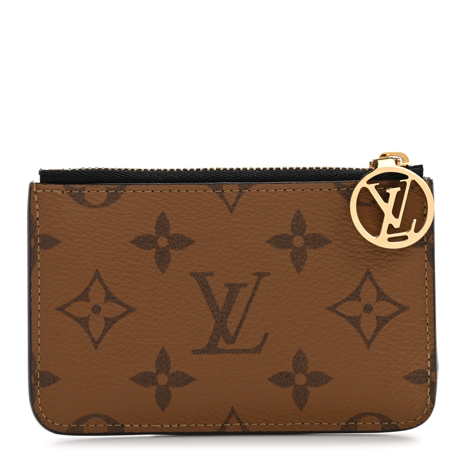 Louis Vuitton Reverse Monogram Zipped Romy Card Holder 1 of 9