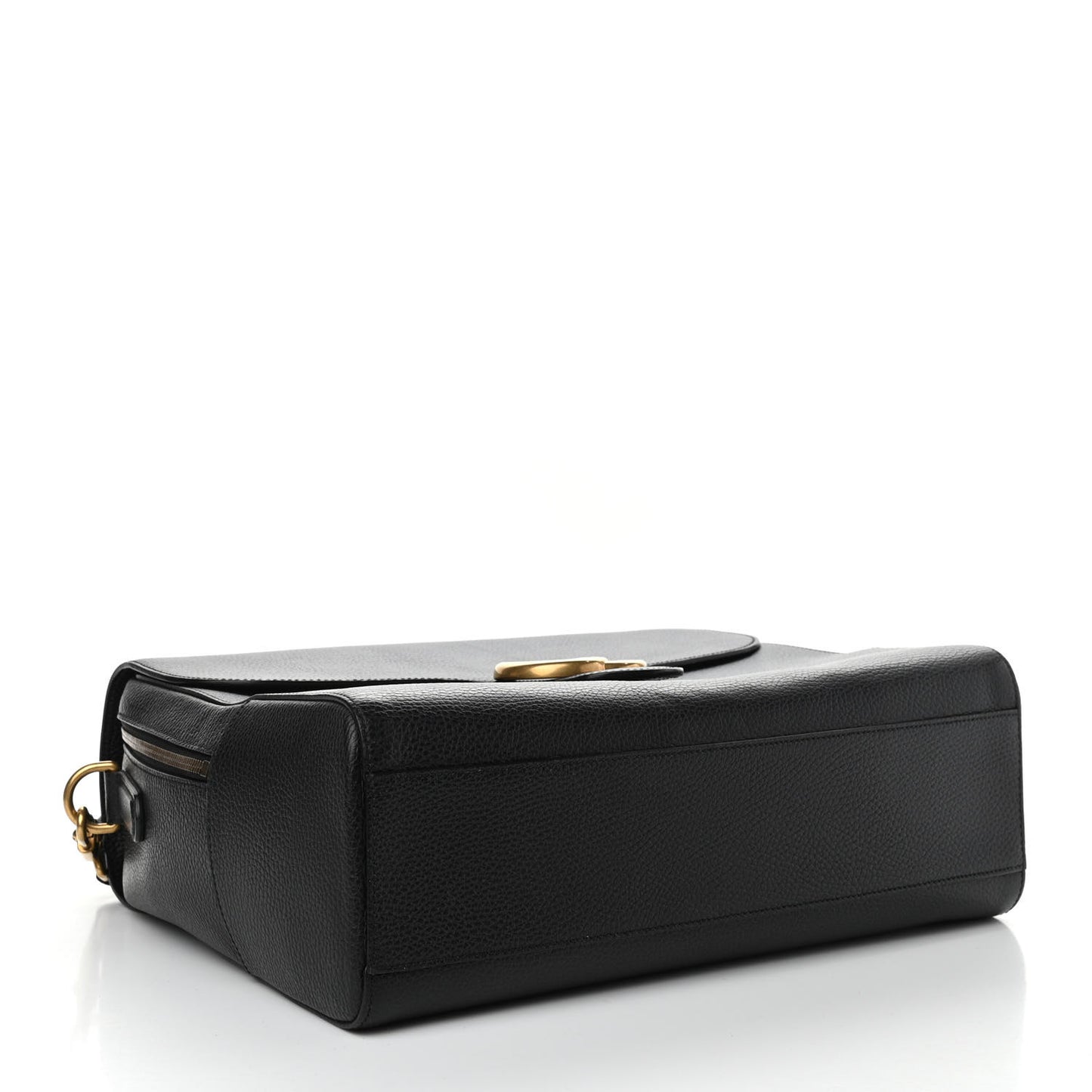Dollar Calfskin GG Marmont Briefcase Black