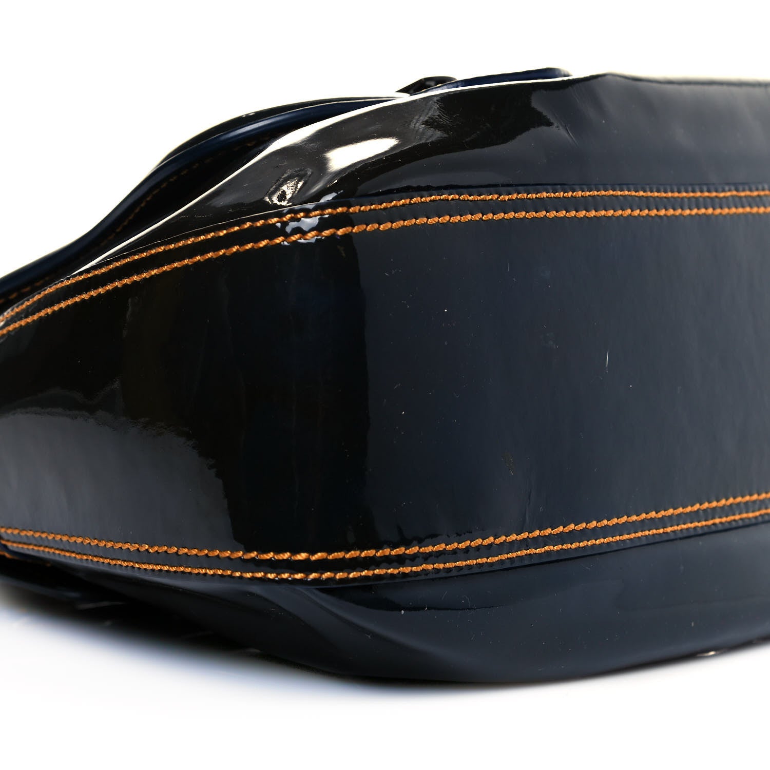 Fendi Patent B Bag Navy 9 of 15