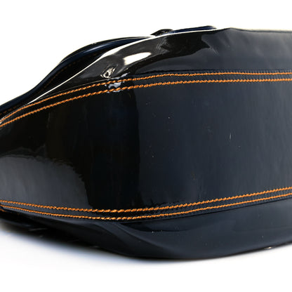 Fendi Patent B Bag Navy 9 of 15