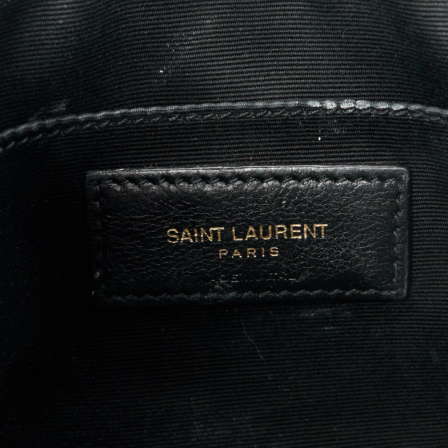 Calfskin Matelasse Monogram Lou Camera Bag Black