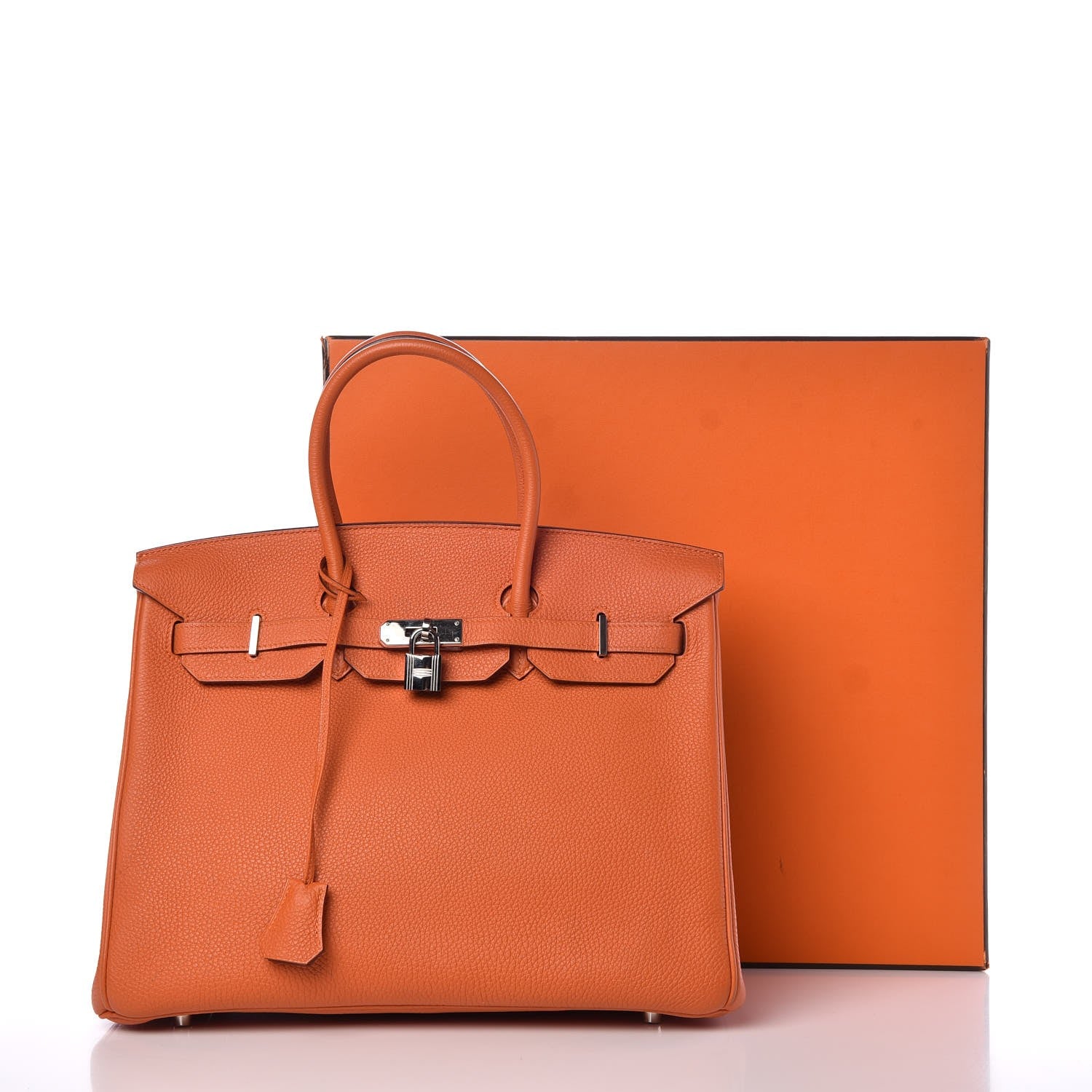Hermes Togo Birkin 35 Orange 42 of 42