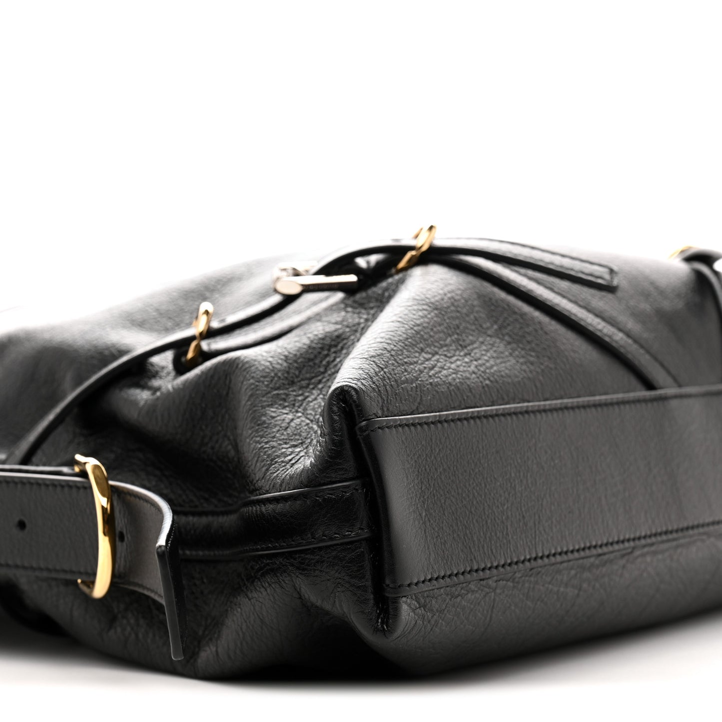 Calfskin Medium Voyou Bag Black