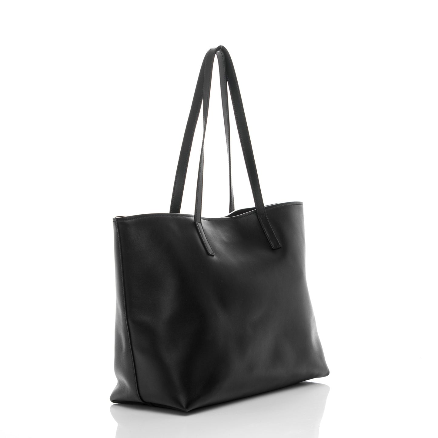 City Calf Tote Nero Black