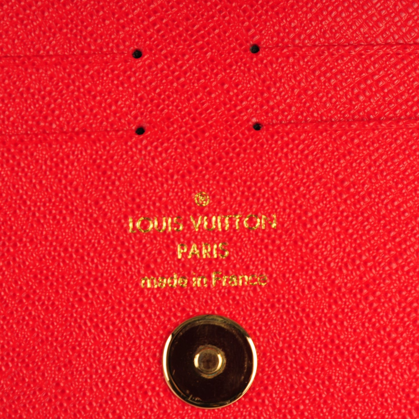 Monogram Adele Wallet Coquelicot