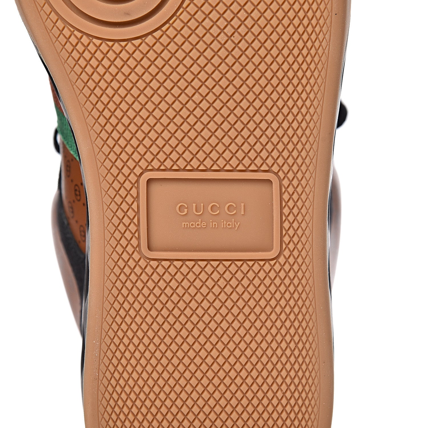 Gucci X DAPPER DAN Calfskin Suede GG Micro Monogram Womens High Top Sneakers 37 Black Cuir Ebony 9 of 12