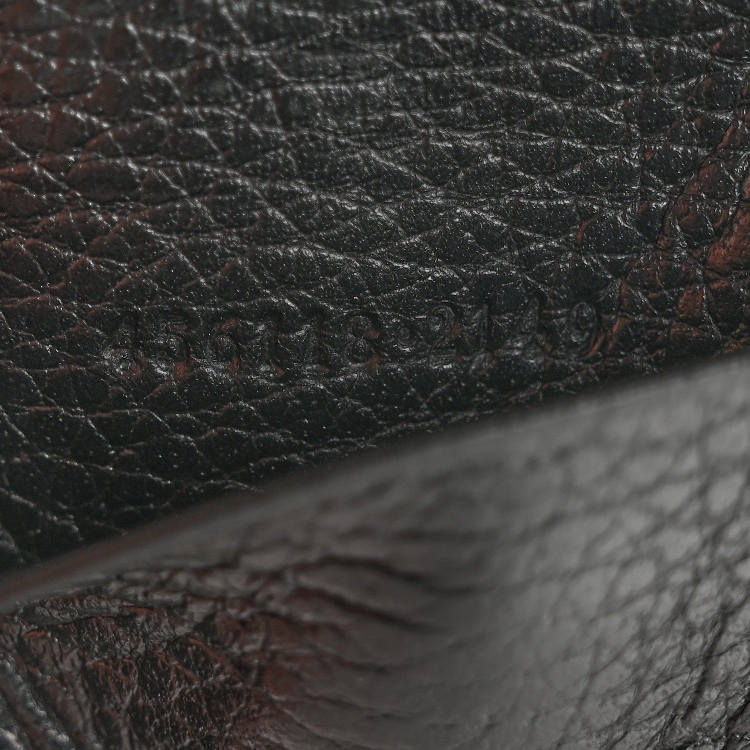 Gucci Dollar Calfskin GG Supreme Monogram GG Marmont 6 Key Holder Case Black Beige Ebony 8 of 10