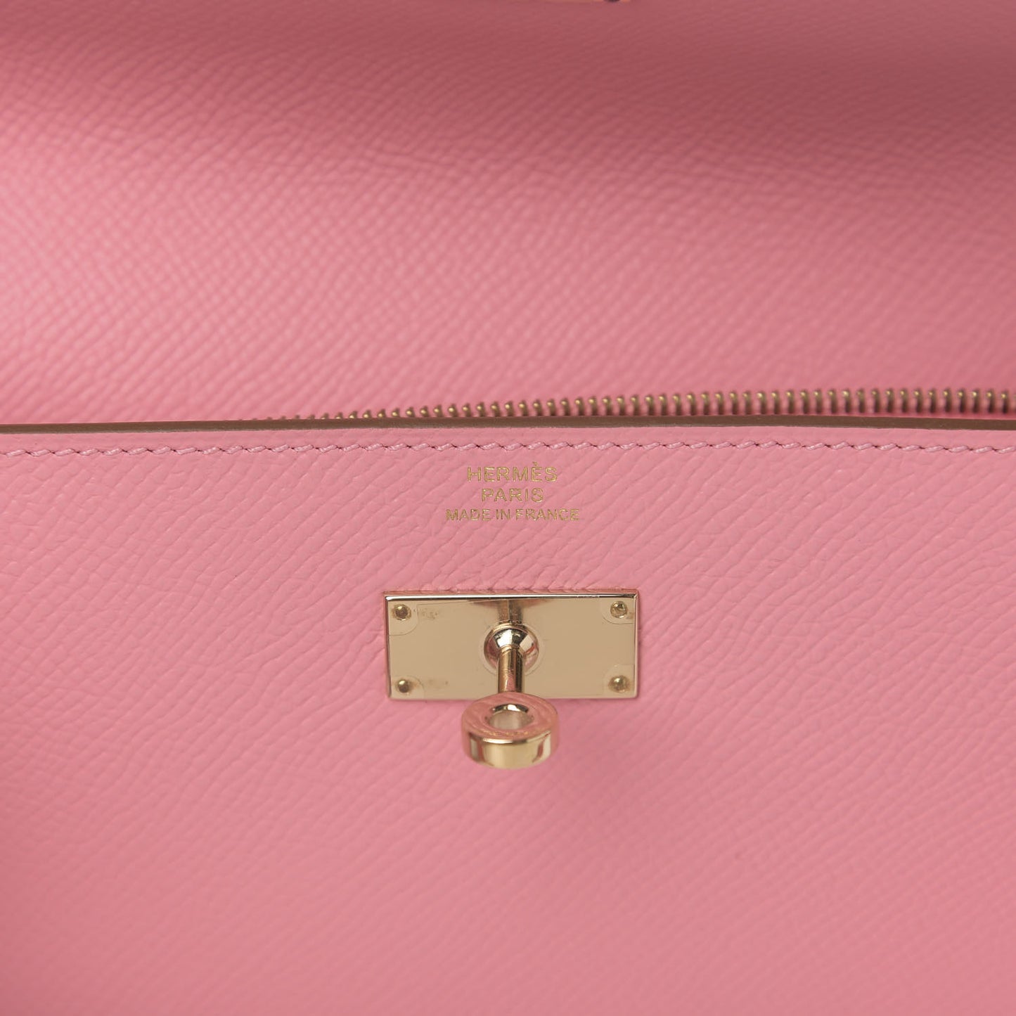 Epsom Kelly Longue Wallet Rose Confetti