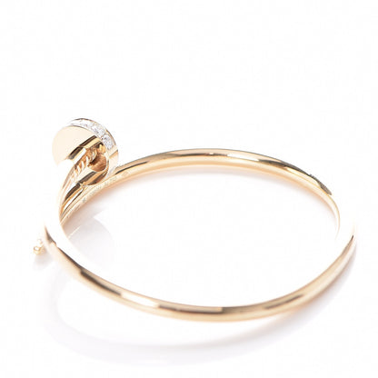 Cartier 18K Yellow Gold Diamond Juste Un Clou Bracelet 16 4 of 5
