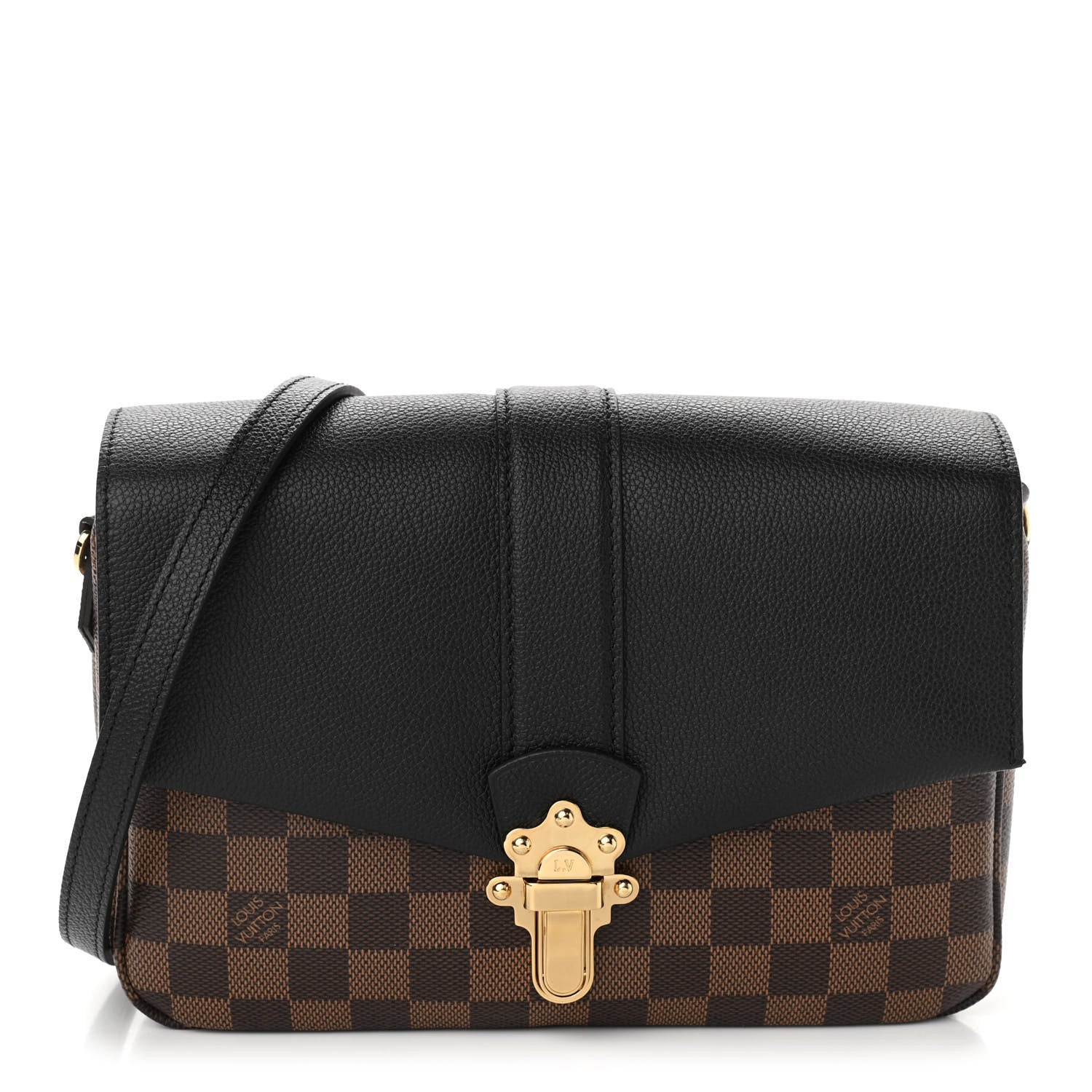 Louis Vuitton Damier Ebene Clapton Black 1 of 10