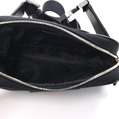 Gucci Canvas Web Slim Belt Bag Black 5 of 11