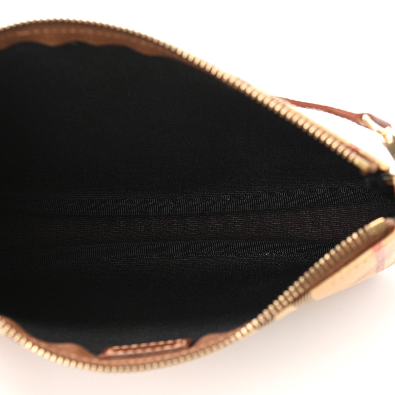 Burberry Haymarket Check Pochette Tan 5 of 10