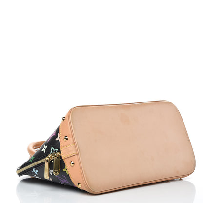 Louis Vuitton Monogram Multicolor Alma Black 4 of 15